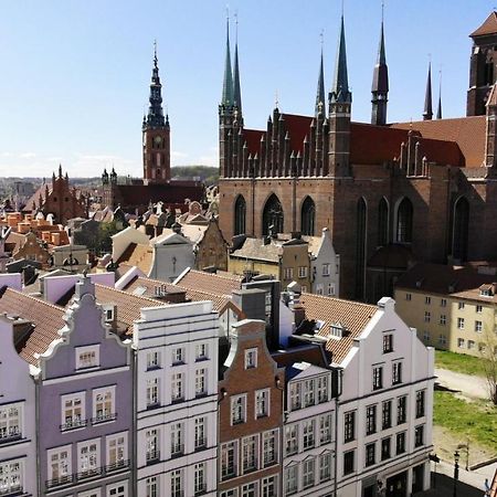 Apartamento Viu Old Town Balcony Gdansk Exterior foto